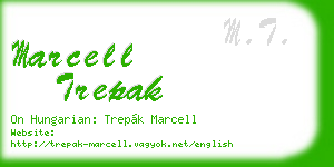 marcell trepak business card